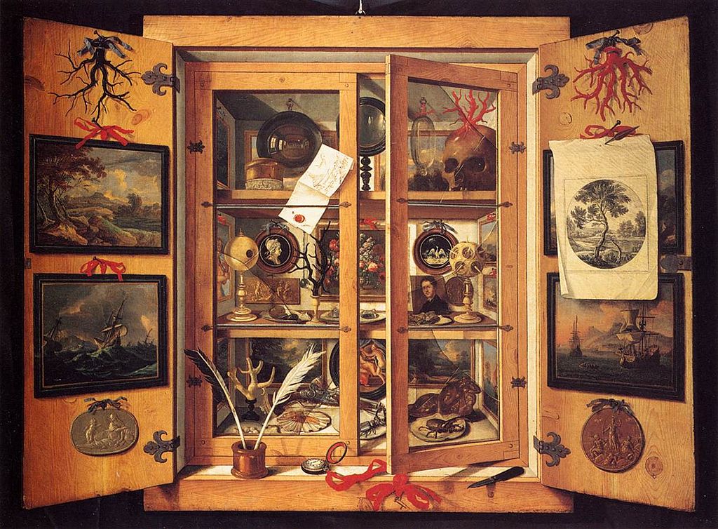 Domenico Remps – Cabinet of Curiosities ca. 1690